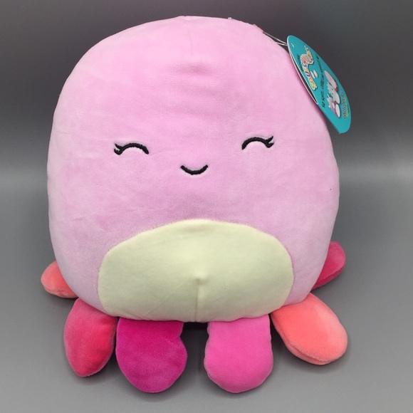 Jeanne Squishmallows 8 Pink Octopus 